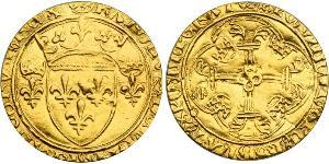 1 Ecu Kingdom of France (843-1791) Gold Karl VII, König von Frankreich (1403 - 1461)