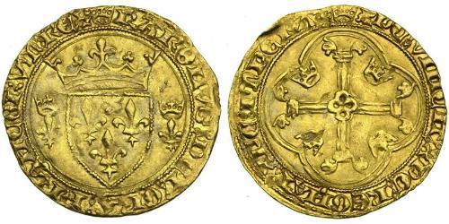 1 Ecu Kingdom of France (843-1791) Gold Charles VII of France (1403 - 1461)