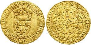 1 Ecu Kingdom of France (843-1791) Or Charles VI de France (1368-1422)