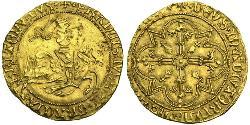 1 Ecu Reino de Francia (843-1791) Oro Francis II, Duke of Brittany (1433 – 1488)