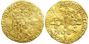 1 Ecu Reino de Francia (843-1791) Oro Francisco I de Francia (1494 - 1547)