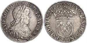 1 Ecu Frankreich Silber Ludwig XIV (1638-1715)