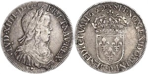 1 Ecu Frankreich Silber Ludwig XIV (1638-1715)