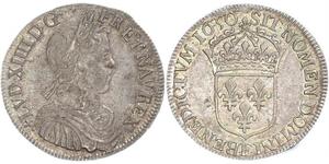 1 Ecu Frankreich Silber Ludwig XIV (1638-1715)