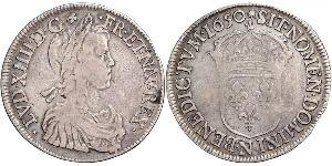 1 Ecu Frankreich Silber Ludwig XIV (1638-1715)