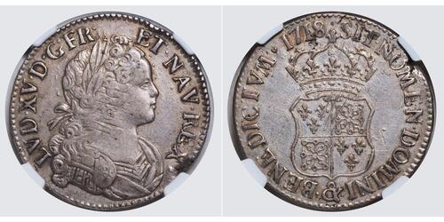 1 Ecu Frankreich Silber 