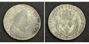 1 Ecu Kingdom of France (843-1791) Silber Ludwig XIV (1638-1715)