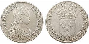 1 Ecu France Silver Louis XIV (1638-1715)