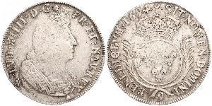 1 Ecu Kingdom of France (843-1791) Silver Louis XIV (1638-1715)