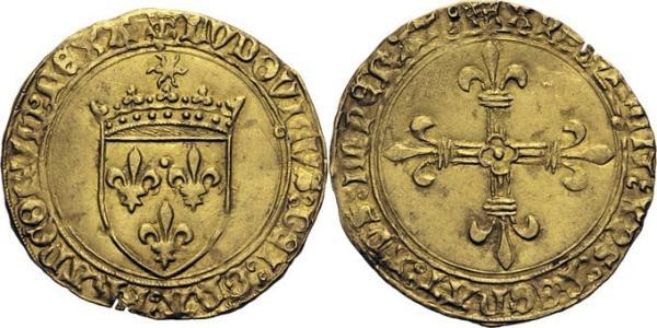 1 Ecu 中世纪的法国 金 路易十二 (1462 - 1515)