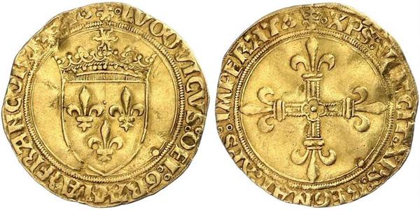 1 Ecu 中世纪的法国 金 路易十二 (1462 - 1515)