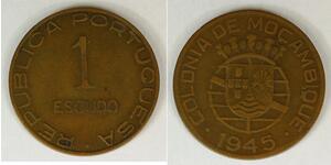 1 Escudo Mozambique Bronce 