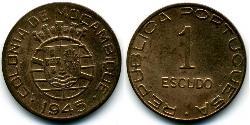 1 Escudo Mosambik Bronze 