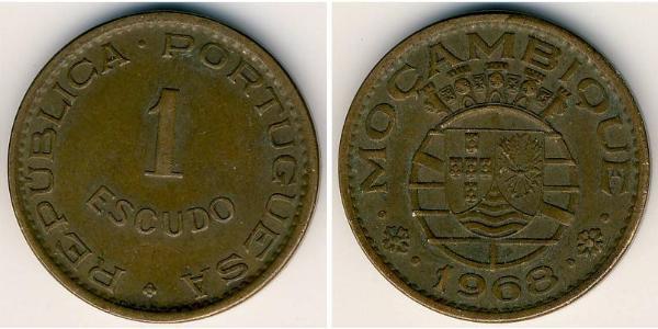 1 Escudo Mosambik Bronze 