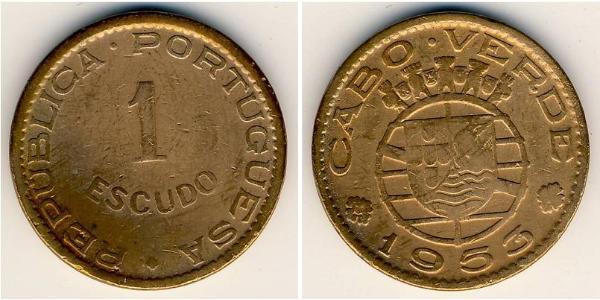 1 Escudo Portugal / Cape Verde (1456 - 1975) Bronze 