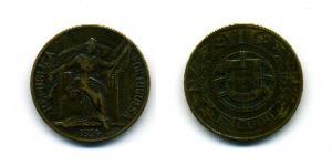 1 Escudo Erste Portugiesische Republik (1910 - 1926) Bronze/Aluminium 