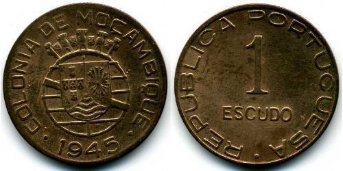 1 Escudo Mozambico Bronzo 