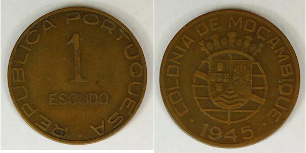 1 Escudo Mozambico Bronzo 