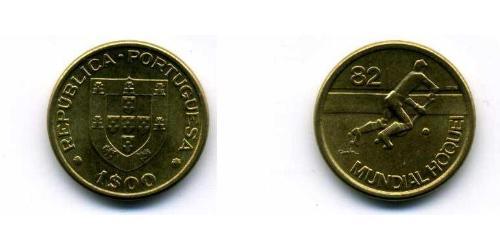 1 Escudo Portogallo (1975 - ) Bronzo/Nichel 
