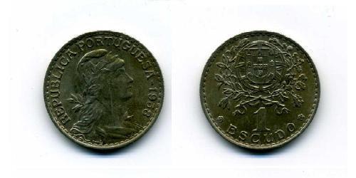 1 Escudo Estado Nuevo (Portugal) (1933 - 1974) Cobre/Zinc 