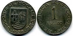 1 Escudo Mozambique Copper/Nickel 