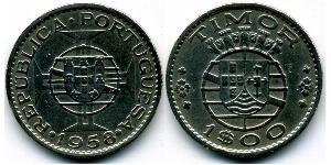 1 Escudo Timor-Leste (1702 - 1975) / Portugal Copper/Zinc 