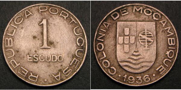 1 Escudo Mozambique Cuivre/Nickel 