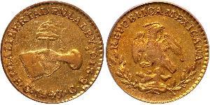 1 Escudo Centralist Republic of Mexico (1835 - 1846) Gold 