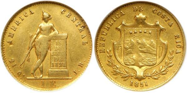 1 Escudo Costa Rica Gold 