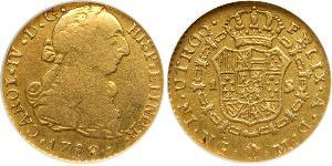 1 Escudo Guatemala Gold Karl IV (1748-1819)