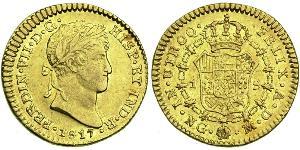 1 Escudo Guatemala Gold Ferdinand VII of Spain (1784-1833)