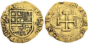 1 Escudo Habsburg Empire (1526-1804) / Spain Gold Philip II of Spain (1527-1598)