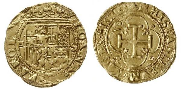 1 Escudo Habsburg Spain (1506 - 1700) Gold 