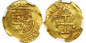 1 Escudo Habsburgermonarchie (1526-1804) / Spanien Gold Philipp II. (Spanien) (1527-1598)