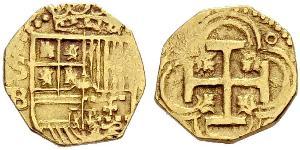 1 Escudo Habsburgermonarchie (1526-1804) / Spanien Gold Philipp II. (Spanien) (1527-1598)