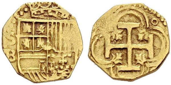 1 Escudo Habsburgermonarchie (1526-1804) / Spanien Gold Philipp II. (Spanien) (1527-1598)