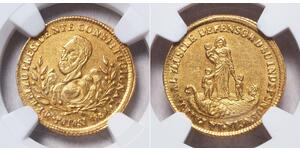 1 Escudo Plurinational State of Bolivia (1825 - ) Gold 