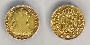 1 Escudo Spanien Gold Karl III. von Spanien (1716 -1788)