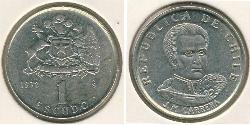 1 Escudo Chile Kupfer/Nickel 