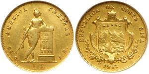 1 Escudo Costa Rica Or 