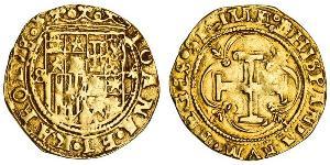 1 Escudo Habsburg Spain (1506 - 1700) Or 