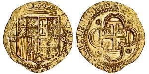 1 Escudo Habsburg Spain (1506 - 1700) Or 