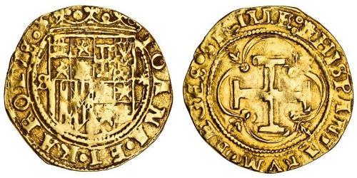 1 Escudo Habsburg Spain (1506 - 1700) Or 