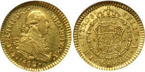 1 Escudo Chile Oro Carlos IV de España (1748-1819)