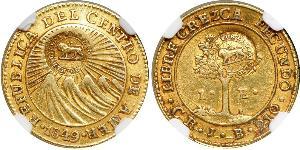 1 Escudo Costa Rica Oro 