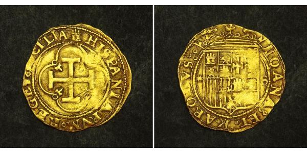 1 Escudo Habsburg Spain (1506 - 1700) Oro 