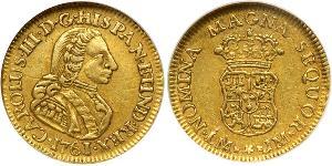 1 Escudo Perú Oro Carlos III de España (1716 -1788)