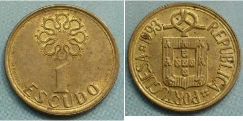 1 Escudo Portogallo (1975 - )  