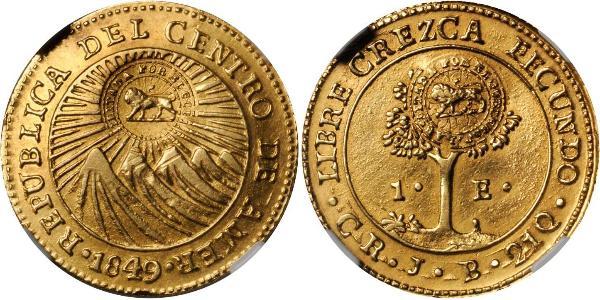1 Escudo Costa Rica 金 