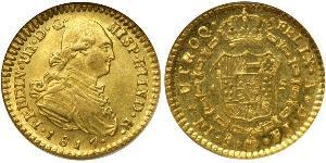 1 Escudo 智利 金 费尔南多七世 (1784 - 1833)